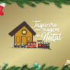 O evento, chamado de "Jaqueira: uma viagem de Natal" é o tema deste ano, e o título teve inspiração no transporte ferroviário