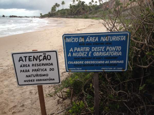 Praias de Nudismo em Recife